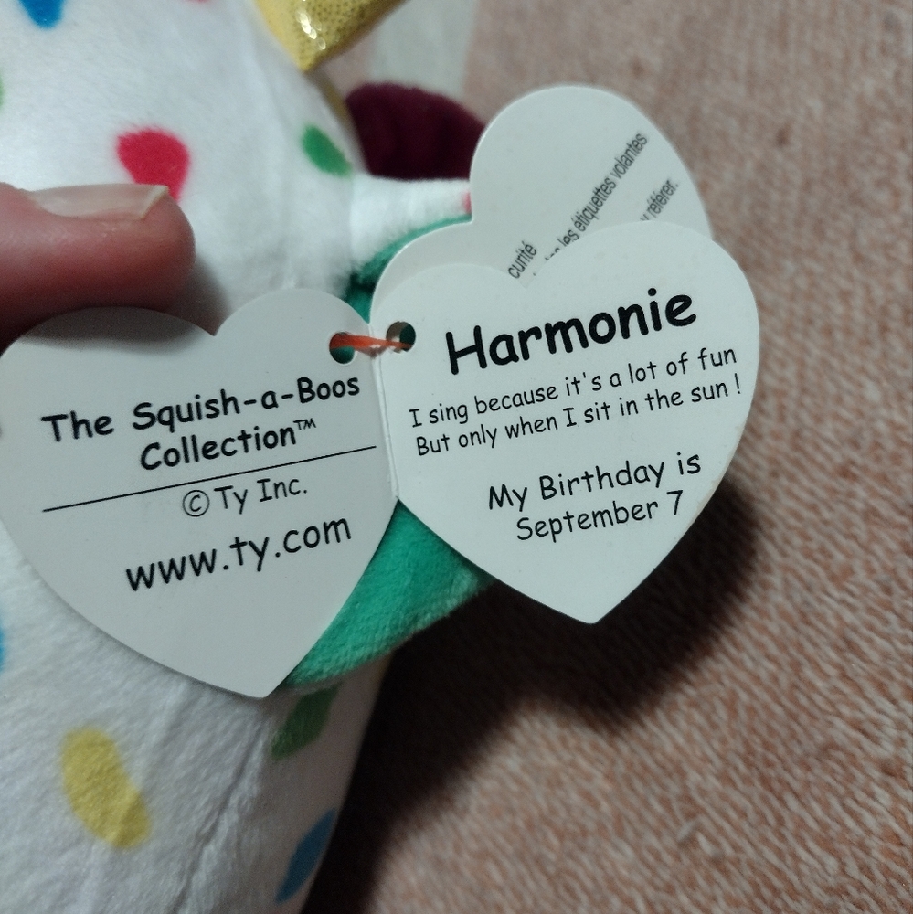 Harmonie Squish A Boo Ty 10in - Picture 3 of 5